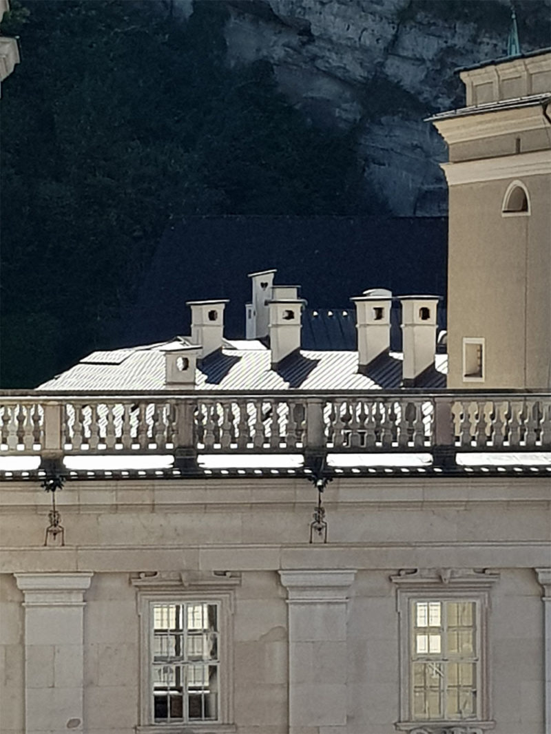 Salzburg Residenz - Nachtaufnahme